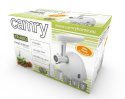 Meat mincer Camry | CR 4802 | White | 600-1500 W | Number of speeds 1 | Middle size sieve, mince sieve, poppy sieve, plunger, sa