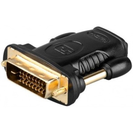 Goobay 68931 Adapter HDMI™/DVI-D, pozłacany