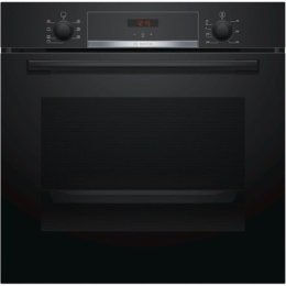Bosch Oven HBA533BB0S Built-in, 71 L, Black, Eco Clean, A, Push pull buttons, Height 60 cm, Width 60 cm, Integrated timer, Elect