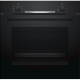Bosch Oven HBA530BB0S Built-in, 71 L, Black, Eco Clean, A, Push pull buttons, Height 60 cm, Width 60 cm, Integrated timer, Elect
