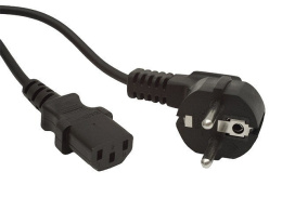 Cablexpert Kabel zasilający (C13), z dopuszczeniem VDE 1,8 m