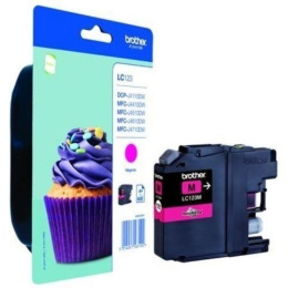 Brother LC | 123M | Magenta | Ink cartridge | 600 pages