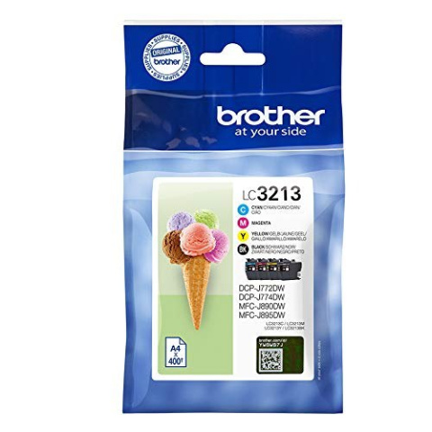 Brother LC | 3213 | Black | Yellow | Cyan | Magenta | Ink cartridge | 400 pages