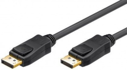 Goobay | DisplayPort cable | Male | 20 pin DisplayPort | Male | 20 pin DisplayPort | 1 m | Black