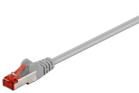 Goobay | CAT 6 | Network cable | Pairs in metal foil (PiMF) | Male | RJ-45 | Male | RJ-45 | Grey | 0.5 m