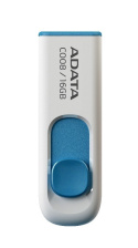 ADATA | C008 | 16 GB | USB 2.0 | White/Blue