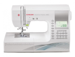Singer Sewing Machine Quantum Stylist™ 9960 Number of stitches 600, Number of buttonholes 13, White