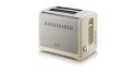 Gorenje | T1100CLI | Toaster | Power 1100 W | Number of slots 2 | Housing material Plastic, metal | Beige/ stainless steel