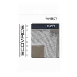 Ecovacs Cleaning Pad W-S072 for Winbot 850/880, 2 pc(s), Grey