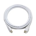 Cablexpert | CC-HDMI4-W-6 | Male | 19 pin HDMI Type A | Male | 19 pin HDMI Type A | 1.8 m | White