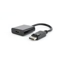 Cablexpert Video adapter | 19 pin HDMI Type A | Female | 20 pin DisplayPort | Male | Black | 0.1 m