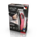 Adler | AD 2825 | Hair clipper | Corded | Red